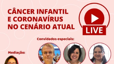 Câncer infantil e coronavírus no cenário atual